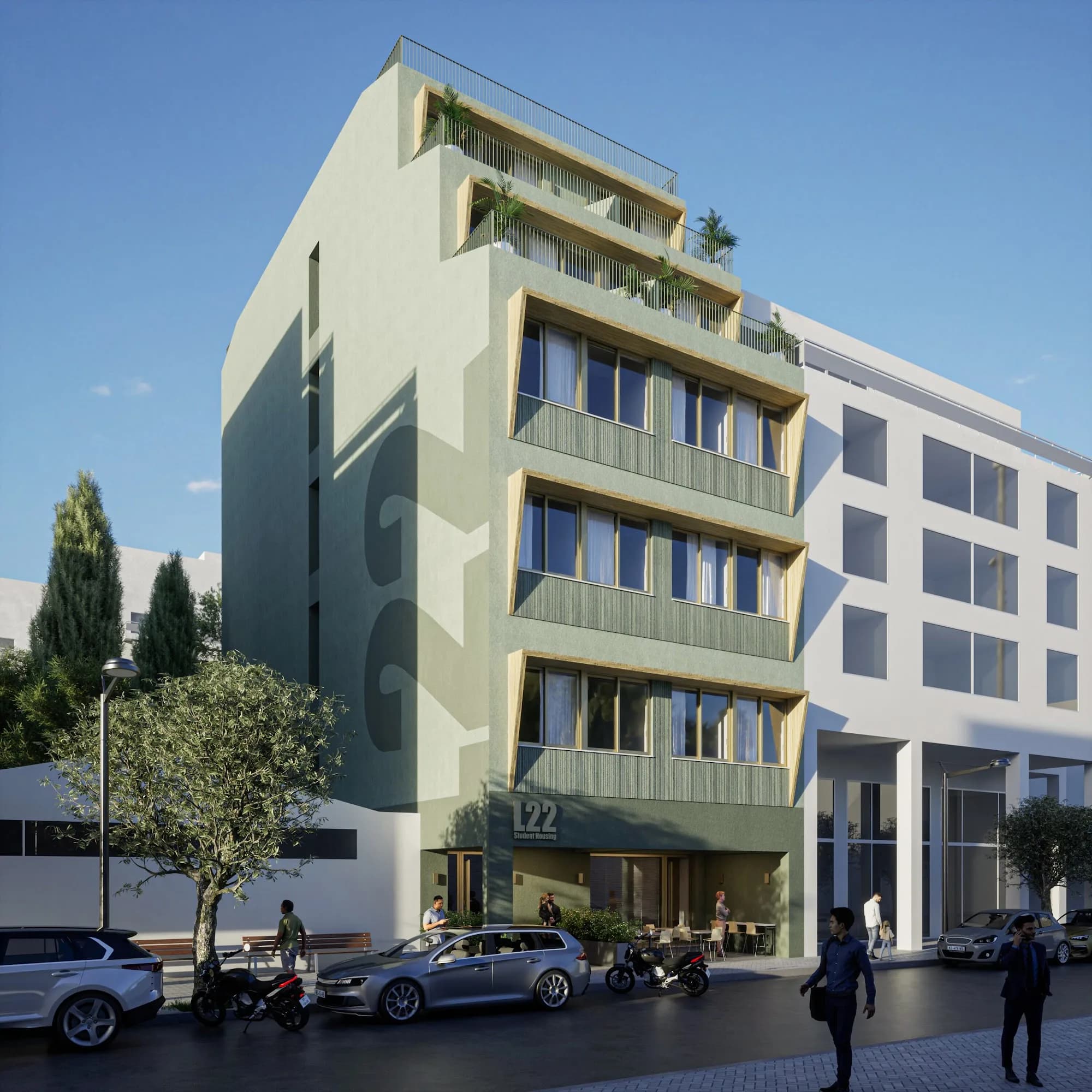 L22 Student Housing, External Renders, L22 External render (1)